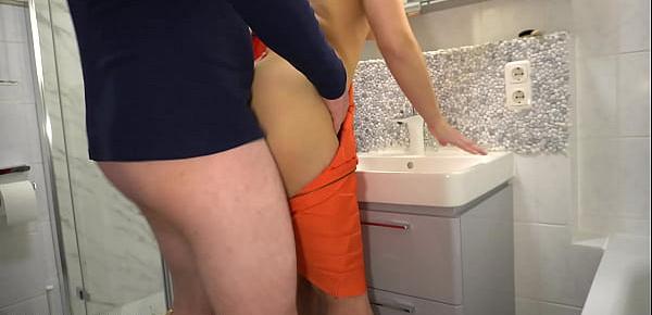  after party step brother fucks me in my sexy bodycon dress from behind - ruins my life